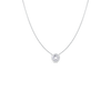 DIAMONDS BY THE INCH SINGLE BEZEL NECKLACE