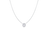 DIAMONDS BY THE INCH SINGLE BEZEL NECKLACE