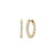 SMALL INSIDE OUTSIDE THE PERFECT DIAMOND HOOP® EARRINGS