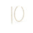 XX-LARGE INSIDE OUTSIDE OPEN THE PERFECT DIAMOND HOOP® EARRINGS