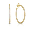 THE PERFECT DIAMOND HOOP® LARGE INSIDE OUTSIDE OPEN EARRINGS