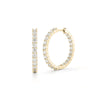 THE PERFECT DIAMOND HOOP® SMALL INSIDE OUTSIDE EARRINGS