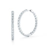 LARGE INSIDE OUTSIDE THE PERFECT DIAMOND HOOP® EARRINGS