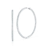 XXLARGE INSDIE OUTSIDE THE PERFECT DIAMOND HOOP® EARRINGS