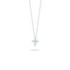 TINY TREASURES MINI DIAMOND CROSS NECKLACE