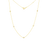 DIAMONDS BY THE INCH 5 STATION NECKLACE