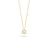 The Roberto Coin TINY TREASURES DIAMOND STAR OF DAVID NECKLACE is an 18K gold piece featuring a delicate pendant with sparkling diamonds, beautifully displayed on a white background.