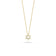 The Roberto Coin TINY TREASURES DIAMOND STAR OF DAVID NECKLACE is an 18K gold piece featuring a delicate pendant with sparkling diamonds, beautifully displayed on a white background.
