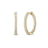 SMALL INSIDE OUTSIDE THE PERFECT DIAMOND HOOP® EARRINGS