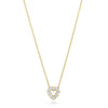 TINY TREASURES DIAMOND HEART NECKLACE