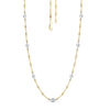 DIAMONDS BY THE INCH 7 STATION DOG BONE NECKLACE