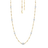 DIAMONDS BY THE INCH 7 STATION DOG BONE NECKLACE
