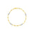 DIAMONDS BY THE INCH FOUR STATION DOG BONE BRACELET