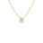 DIAMONDS BY THE INCH BEZEL SET SOLITAIRE NECKLACE