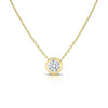 DIAMONDS BY THE INCH BEZEL SET SOLITAIRE NECKLACE