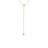 DIAMONDS BY THE INCH DANGLE BEZEL NECKLACE