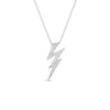 TINY TREASURES DIAMOND LIGHTNING BOLT NECKLACE
