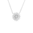 TINY TREASURES DIAMOND SUNBURST NECKLACE