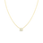 DIAMONDS BY THE INCH EMERALD CUT NECKLACE
