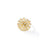 The DANDELION DIAMOND RING by Roberto Coin is crafted in 18K gold, featuring a dandelion puff design with radiating stems tipped with sparkling diamonds, shown against a white background.