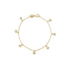 DIAMONDS BY THE INCH DANGLING 7 STATION BRACELET