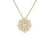 MARGHERITA PAVE DIAMOND FLOWER NECKLACE
