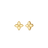 PRINCESS FLOWER MEDIUM STUD EARRINGS