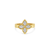 PRINCESS FLOWER MEDIUM DIAMOND RING