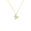PRINCESS DIAMOND BUTTERFLY NECKLACE
