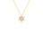 PRINCESS DIAMOND STAR OF DAVID NECKLACE
