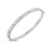 Classic Bangle | Diamond, Gemstone, Satin Finish