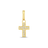 PRINCESS DIAMOND CROSS CHARM