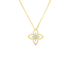 PRINCIPESSA SMALL DIAMOND FLOWER NECKLACE