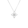 PRINCIPESSA SMALL DIAMOND FLOWER NECKLACE