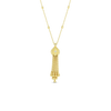 PRINCESS DIAMOND TASSEL NECKLACE