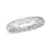 ROYAL PRINCESS FLOWER NARROW DIAMOND BANGLE