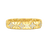 ROYAL PRINCESS FLOWER WIDE DIAMOND BRACELET