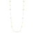 PALAZZO DUCALE MULTI DIAMOND STATION SATIN CHAIN