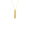 PRINCESS TASSEL DIAMOND ACCENT LONG NECKLACE