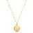 VENETIAN PRINCESS DIAMOND & SATIN FINISH LOCKET NECKLACE
