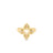 PETITE VENETIAN PRINCESS DIAMOND AND SATIN FINISH SMALL FLOWER RING