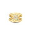 CIALOMA DIAMOND SINGLE KNOT RING