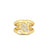 CIALOMA DIAMOND SINGLE KNOT RING
