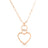 CIALOMA DIAMOND HEART NECKLACE