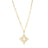 VENETIAN PRINCESS DIAMOND OUTLINE FLOWER LONG NECKLACE