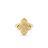 PALAZZO DUCALE CARNIVAL DIAMOND AND SATIN FINISH FLOWER RING