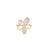 JASMINE DIAMOND AND MOTHER OF PEARL FLOWER RING