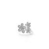 JASMINE PAVE DIAMOND MULTI FLOWER RING