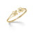 JASMINE DIAMOND FLOWER BANGLE
