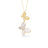 JASMINE DIAMOND AND MOTHER OF PEARL DOUBLE BUTTERFLY NECKLACE